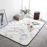 Antidérapant Sous Tapis Grands Tapis Couleur Or Rose Décoration de La Maison Tapis Personnalisé Chambre Décorer Tapis Salon Grand