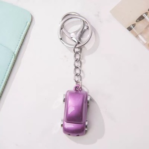 Bán buôn sang trọng cao cấp Kim Loại Carabiner Keychain xe hình dạng đèn LED sang trọng kim loại lưu niệm móc khóa - Product Image 6