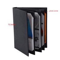 Protège-menu double face Yimi Supplier avec support en cuir PU, format 8,5x11, pour hôtels et restaurants