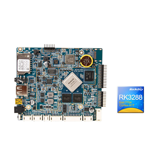 Integrated Rockchip RK3288 Android/Linux Board RAM-based Motherboard for Laptop POS Machine Face Recognition Application Device