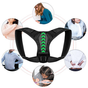 Sıcak satış elastik ayarlanabilir arka destek braketi kemer üst sırt postür düzeltici nefes ağrı kesici koruma özellikleri - Product Image 3