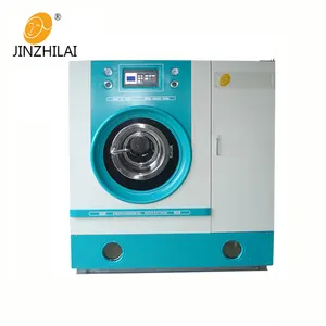 Máquina de limpeza comercial totalmente fechada, equipamento de limpeza a seco para vendas, 10kg