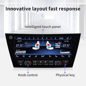Panel de control de clima para automóvil NaviHua con pantalla táctil LCD digital para BMW X5 F15 X6 F16 2014-2019 - Product Image 6