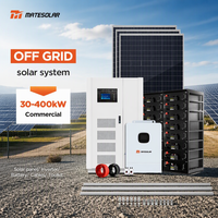 Système solaire hors réseau complet à montage au sol 30 kW 50 kW 100 kW 120 kW 150 kW 200 kW avec batterie au lithium