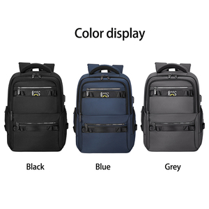 <span class=keywords><strong>Sac</strong></span> <span class=keywords><strong>à</strong></span> <span class=keywords><strong>dos</strong></span> de voyage antichoc pour ordinateur portable 14 pouces, avec chargement USB, dossier respirant en nid d'abeille, sangle de chariot et résistant <span class=keywords><strong>à</strong></span> l'eau - Product Image 4