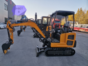 Venta directa de fábrica Hidráulica 2 toneladas Mini máquina de excavación Excavadora 2000kg de peso con cabina adecuada para muchas ocasiones - Product Image 3