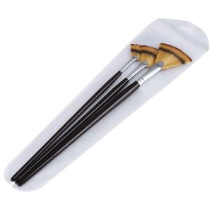 Paint Brush Set Hog Hairs Painting Brushes with a Carrying Case Perfect for Oil, Watercolor and Gouache Painting - Product Image 4