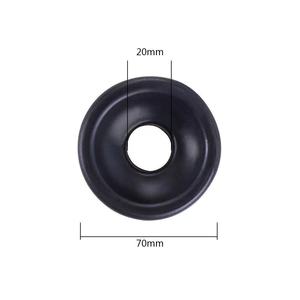 Scarletsin p-46 Accesorios para adultos, entrenador para agrandar el pene, tubo de plástico negro, accesorios de funda de cuero de silicona - Product Image 6