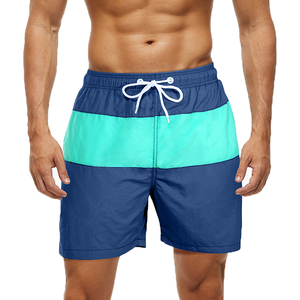 Short extensible 4 voies personnalisé Boardshorts mode hommes maillots de bain et vêtements de plage en gros séchage rapide épissé hommes maillot de bain Shorts - Product Image 5
