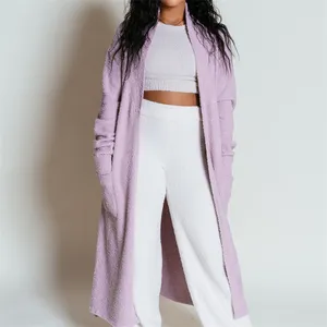 Conjunto de <span class=keywords><strong>Pijama</strong></span> de Terciopelo Suave y Cómodo de Talla Grande para <span class=keywords><strong>Invierno</strong></span>, Ropa de Dormir Sexy de Algodón Largo y Esponjoso para <span class=keywords><strong>Mujer</strong></span>, Bata de Dormir, Conjunto de <span class=keywords><strong>3</strong></span> <span class=keywords><strong>Piezas</strong></span> - Product Image 1