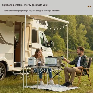 Портативная система хранения энергии для улицы 1000 Вт 2 кВт·ч LiFePO4 с интеграцией фотоэлектрических модулей, модель 005, Фошань - Product Image 4