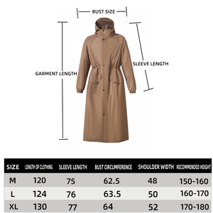 <span class=keywords><strong>Impermeabile</strong></span> femminile adulto moda camminare fresco Poncho singolo versione coreana tinta unita <span class=keywords><strong>Trench</strong></span> <span class=keywords><strong>impermeabile</strong></span> gli uomini viaggiano - Product Image 4