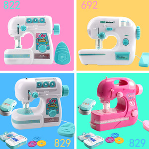 Mini <span class=keywords><strong>machine</strong></span> à <span class=keywords><strong>coudre</strong></span> électrique créative DIY avec kit de modèles, jouet éducatif <span class=keywords><strong>pour</strong></span> enfants, cadeau <span class=keywords><strong>pour</strong></span> jeux d'imitation - Product Image 2