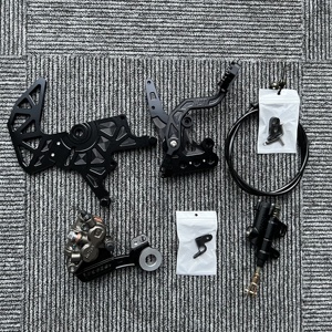 Pédale de frein arrière CNC en aluminium 7075 pour Surron Light Bee avec embout pliable réglable pour modification de moto électrique tout-terrain LBX - Product Image 4