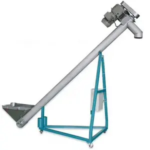 China Hot Koop Spiraalvormige Vijzel Schroeftransporteur Mini Rijst Maïs Cement Vervoer Lifting Machine