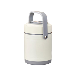 304 Stainless Steel <b>Insulated</b> <b>Lunch</b> <b>Box</b> with PP Lid Foldable Design Eco-Friendly 0-1L Capacity for Students White-collar Workers - Product Image 2