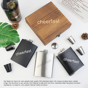 Tùy chỉnh <span class=keywords><strong>8oz</strong></span> Đen <span class=keywords><strong>Hip</strong></span> <span class=keywords><strong>Flask</strong></span> Bộ quà tặng và thép không gỉ Whiskey <span class=keywords><strong>hip</strong></span> flasks với Phễu cup hộp gỗ thiết lập cho làm cỏ Quà Tặng - Product Image 6