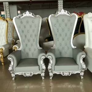 Fauteuils de Luxe Design Moderne Trônes de Fête pour Marié et Mariée en Location - Product Image 3