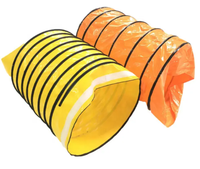10 pouces à 40 pouces PVC télescopique en acier tuyau ventilateur conduit d'échappement résistant à la chaleur dépoussiérage fumée conduit d'échappement Flexible