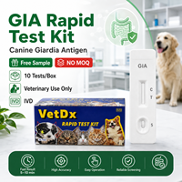 OEM Hond CDV CAV CIV Combo Snelle Testkit Canine Distemper Adenovirus Influenza Ag Test