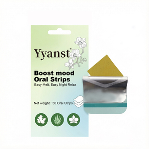 OEM/ODM Tiras Orales de Hierbas Naturales de Fácil Absorción para Relajación Nocturna, con Extracto de Múltiples Plantas, para Equilibrio del Estado de Ánimo y Bienestar, 30 Sobres Individuales - Product Image 1