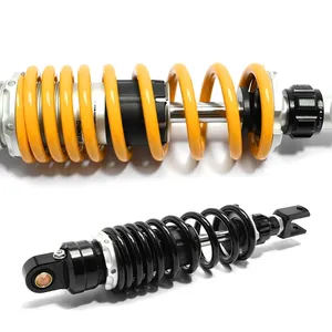 Amortisseur arrière universel réglable en aluminium et acier pour moto, ressort 8 mm, 305/325/345 mm/320/340/360 mm, protection contre les chutes - Product Image 3