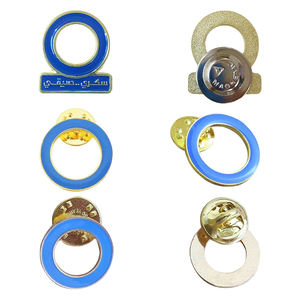 カスタム世界糖尿病デープロモーションバッジブルーサークルエナメルラペルピン健康キャンペーン医療病院NGOショップお土産ギフト - Product Image 1