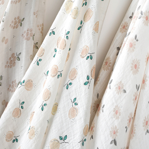 Conceptions d'impression personnalisées de fournisseur Couvertures enveloppantes douces et confortables Couverture d'emmaillotage en mousseline 100% coton biologique pour nouveau-né - Product Image 1