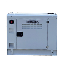 Generador Diésel Silencioso DMS-K18 de 18 kW con Motor Diésel Kubota V2203 y Alternador Sin Escobillas STF-184F, Lista de Precios Competitivos de 8 kW a 150 kW