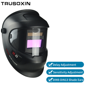 Máscara de Soldadura Eléctrica con Oscurecimiento Automático Solar, Lente de Soldadura, Protector de Ojos para Soldadura - Product Image 5