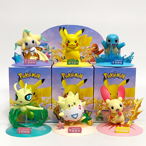 Collezione di Action Figure per Bambini, Giocattoli <span class=keywords><strong>Anime</strong></span> Cartoon Poke Mon Pika Charmander Gengar, Scatole Misteriose in PVC per UFO Catcher - Product Image 3