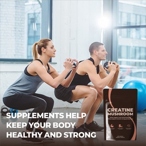 Wellbody חם מכירת creatine monohydrate אבקת פטריות למבוגרים למבוגרים עבור בניית שרירים - Product Image 4