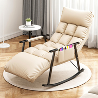 Neuer Schaukelstuhl Modernes Wohnzimmer Freizeit-Sessel Multifunktionaler Lounge-Sessel für Zuhause