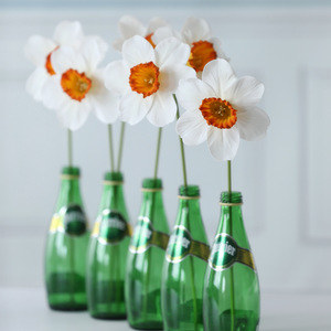 Dekorative <span class=keywords><strong>Mini</strong></span>-Latex-<span class=keywords><strong>Narzissen</strong></span> Künstliche Blumen mit Echtblumen-Optik für Party-Hintergrund, Tischdekoration - Product Image 4