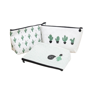 New Fashion Eco-Friendly <b>Quilted</b> <b>makeup</b> organizers Cotton Cosmetic <b>Bag</b> Soft <b>Makeup</b> Travel for Toiletry <b>Bag</b> with Zipper Closure - Product Image 1