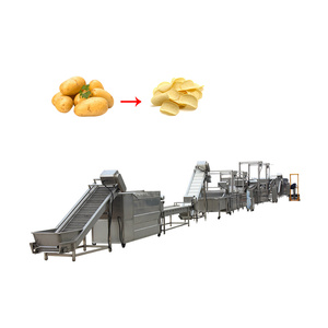Línea de Producción de Papas Fritas Eléctrica de 250 kg/h, Eficiente y Confiable, con Máquinas Clave como la Freidora - Product Image 2