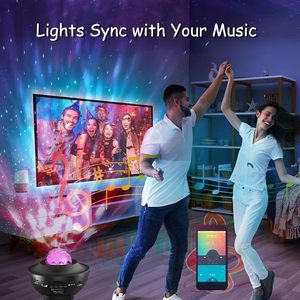 MYT for <b>Star</b> Projector LED Night <b>Light</b> Blue Speaker Smart Home Modern Black ABS Room Decor Bedroom Home Kids Body Material - Product Image 5