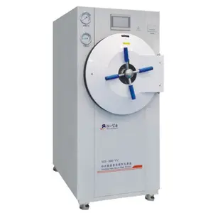 Horizontal laboratório autoclave 150 l grande fábrica produção para hospital