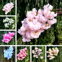 Branches de fleurs de cerisier artificielles pour la décoration florale de mariage et de la maison
