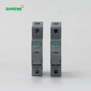 30 A abnehmbare PV 1100 V DC-Solarversicherung mit hoher Qualität 10 mm × 38 mm SND thermische Sicherung Halterung für Solarversicherung