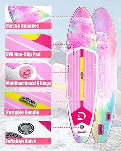 Tabla de Paddle Surf Inflable OEM ODM de Alta Calidad, 11'x33"x6", Doble Capa, para Todos los Niveles de Habilidad, DR01/6, Multiusos - Product Image 4