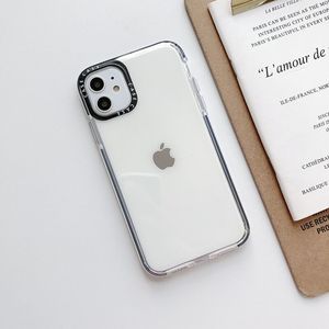 ร้อนขายกันกระแทกใสนุ่ม TPU กันชนสีดำขอบปกสำหรับ <span class=keywords><strong>iPhone</strong></span> <span class=keywords><strong>11</strong></span> <span class=keywords><strong>Pro</strong></span> XR XS <span class=keywords><strong>MAX</strong></span> <span class=keywords><strong>2020</strong></span> - Product Image 1