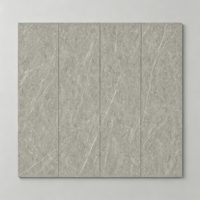 Dalle de porcelaine blanche brillante 900x2600x9mm au design moderne, antibactérienne, imperméable, ignifuge et écologique pour salon