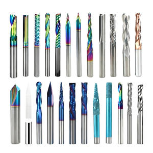 End Mills 1-6 Flutes HRC55-70 Tungsten <strong>Carbide</strong> Cemented <strong>Carbide</strong> End Mill Cutter <strong>Tools</strong> CNC Custom Router Bits - Product Image 3