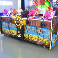 Machine de jeu d'arcade à monnayeur pour divertissement intérieur, 75 pouces LCD, 4 joueurs, prise en charge de l'anglais, construction en métal, acrylique et plastique, 24
