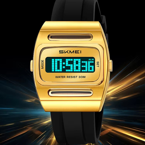 Reloj Digital de Silicona de Lujo SKMEI 2563 para Hombre, Resistente al Agua, Movimiento Solar, Cronómetro para Deportes - Product Image 1