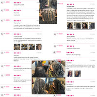 50g Dreadlocks Mèches Brutes à Tresser Extensions de Cheveux Naturels Remy Crochet 100% Vierges Afro Crépus en Vrac pour Femmes Noires