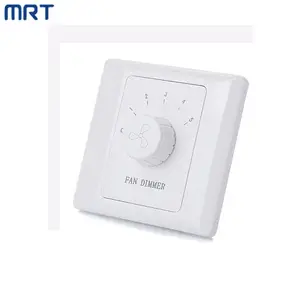 MRT Brand New style 200w to 1000w Band Speed Switch / Dimmer Fan Switch used in hotel