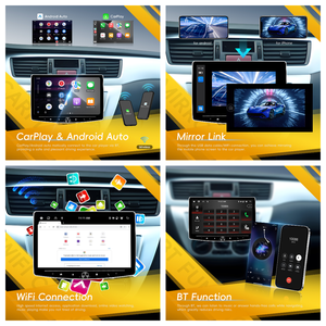 <span class=keywords><strong>Autoradio</strong></span> rotatif Podofo <span class=keywords><strong>10</strong></span>,1'' 1DIN 6+128G avec Carplay/Android Auto sans fil, <span class=keywords><strong>autoradio</strong></span> Android pour voitures universelles - Product Image 2