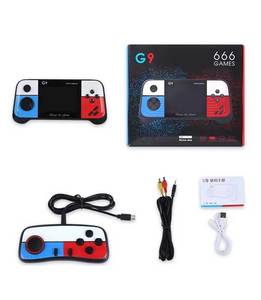 Consola de Juegos Portátil G9 con 666 Juegos Clásicos, Regalo de Navidad y Cumpleaños, Compatible con Conexión a TV y Dos Controles - Product Image 6